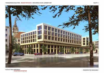 Architekturbro Klaus Theo Brenner, Ansicht Bohlweg