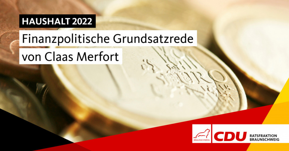 Claas Merfort hat in seiner finanzpolitischen Grundsatzrede erläutert, warum wir den Haushalt 2022 ablehnen.